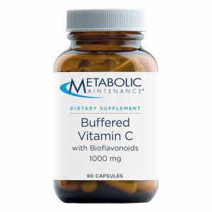 Vitamin C Buffered with Bioflavonoids 1,000 Mg, 90 Caps, by Metabolic Maintenance