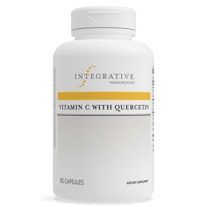 Vitamin C with Quercetin, 180 Veg Capsules, by Integrative Therapeutics