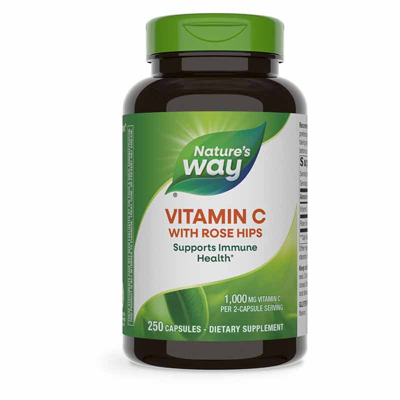 Vitamin C with Rose Hips, by Natures Way