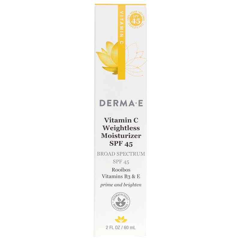 Vitamin C Weightless Moisturizer SPF 45, 2 Oz, by Derma E