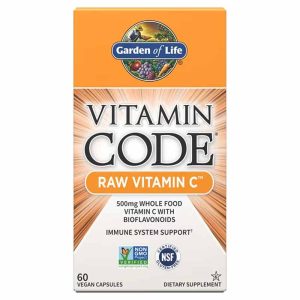 Vitamin Code Raw Vitamin C 500 Mg, by Garden of Life