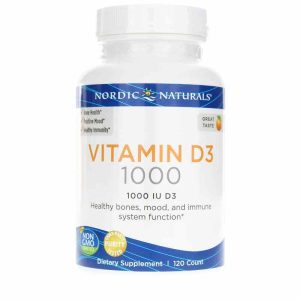 Vitamin D3 1000 IU, 120 Softgels, by Nordic Naturals