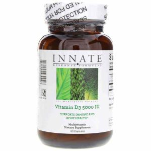 Vitamin D3 5000 IU, 60 Capsules, by Innate Response