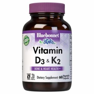 Vitamin D3 & K2, by Bluebonnet