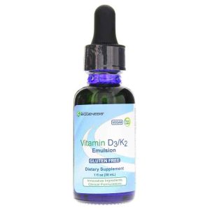 Vitamin D3/K2 Emulsion, 1 Oz, by Nutra Biogenesis