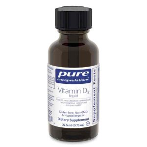 Vitamin D3 Liquid 1,000 IU, .75 Oz, by Pure Encapsulations