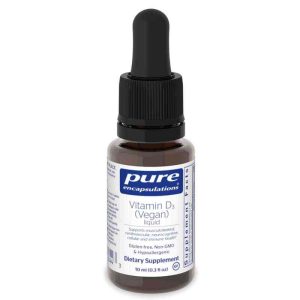 Vitamin D3 Vegan Liquid, .3 Oz, by Pure Encapsulations