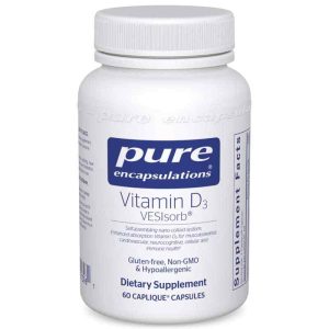 Vitamin D3 VESIsorb, 60 Capsules, by Pure Encapsulations