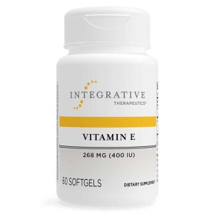 Vitamin E 400 IU, 60 Softgels, by Integrative Therapeutics