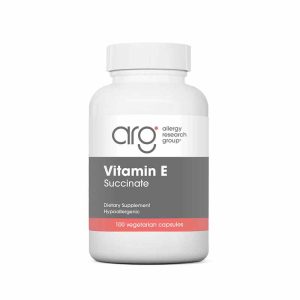 Vitamin E Succinate, 100 Veg Capsules, by Allergy Research Group