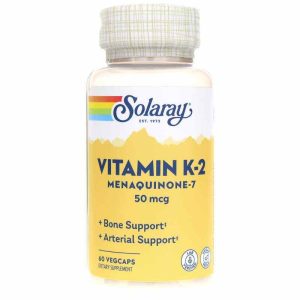Vitamin K-2 50 Mcg as Menaquinone-7, by Solaray