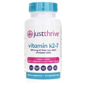 Vitamin K2-7, 60 Capsules, by Just Thrive