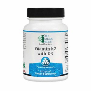 Vitamin K2 with D3, by Ortho Molecular