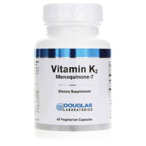 Vitamin K2 Menaquinone-7 90 Mcg, 60 Veg Capsules, by Douglas Laboratories