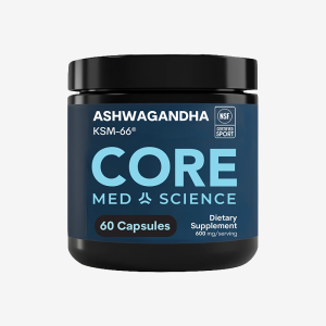 Ashwagandha KSM-66, by Core Med Science
