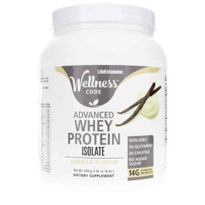 Wellness Code Advanced Whey Protein Isolate, by Life Extension