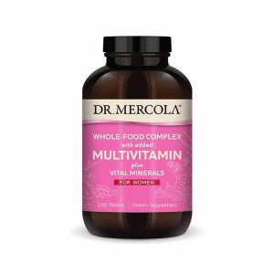 Whole-Food Multivitamin Plus Vital Minerals for Women, by Dr. Mercola