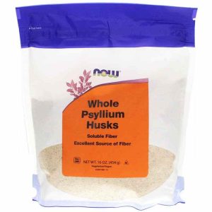 Whole Psyllium Husks Powder, by NOW Foods