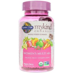 Women's Multi 40+ Whole Food Multivitamin Gummies, 120, by Garden of Life mykind Organics