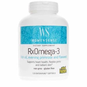 WomenSense RxOmega-3 Fish Oil, Evening Primrose & Flaxse, by Natural Factors