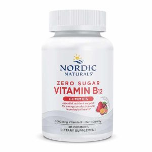 Zero Sugar Vitamin B12 Gummies, by Nordic Naturals