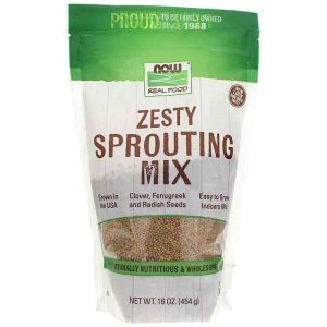 Zesty Sprouting Mix, 16 Oz, by NOW Foods