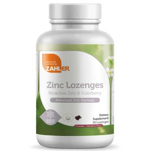 Zinc & Elderberry Lozenges, 90 Lozenges, by Zahler